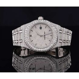 Luxury Looking Fully Watch Iced Out For Men woman Top craftsmanship Unique And Expensive Mosang diamond 1 1 5A Watchs For Hip Hop Industrial luxurious 7431