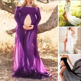 Maternity Dresses Maternity Photography Props Maxi Maternity Gown Lace Maternity Dress Pregnant Women Fancy Shooting Photo Summer Pregnant Dress 24412