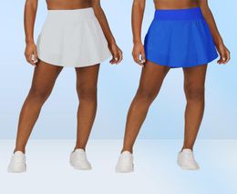 women yoga tennis court rival skirt Pleated Gym Clothes Womens Designer Clothing outdoor sport Running Fitness Golf Pants Short4135907