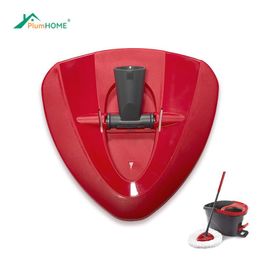 Replacement Swivel Triangle Mop Head Cover Plastic Disc Housing Base Accessory Suitable for Easy Wring Mop