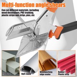 Angle Scissors 45-120 Degree Bevel Shear Wire Groove Knife Multifunctional Manual Cutting Tool Plastic Pipe Soft Pvc Cutting