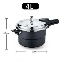 Aluminum Alloy Pressure Cooker with Secure Knobs Quickly Cooking 80kpa Kitchen Pressure Pot for Hotel Restaurant Kitchen