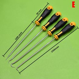 4Pcs Car Oil Seal Screwdrivers Set O-Ring Seal Gasket Puller Remover Pick Hooks Tools Set Auto Disassembly Tool Car Repair Tools