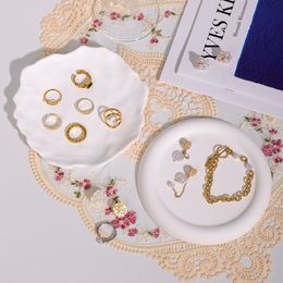 Jewellery Photography Background Props Props Small Items Food Shoot Photo Props Jewellery Display Tray Gypsum Storage Tray