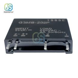 Smart Electronics Solid State Relay Module G3MB-202P DC-AC PCB SSR In 5V/12V/24VDC Out 240V AC 2A
