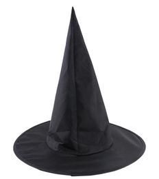 Halloween Costumes Witch Hat Masquerade Wizard Black Spire Hat Witch Costume Accessory Cosplay Party Fancy Dress Decor JK1909XB8996473