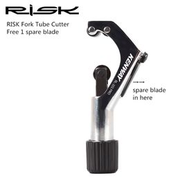 Risk MTB Bicycle 28.6 Fork Cutter Mountain Bike 28.6 Fork Cutter For 6-42mm Large Calibre Tube Cycling Tool