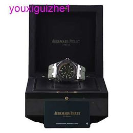 Lastest AP Wristwatch Royal Oak Offshore 15720ST Avocado Green Plate Green Face Gold Pointer 42mm Gauge Set