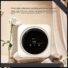 Machines 220V 3.5L Mini WallMounted Washing Machine for Underwear Socks Baby Clothes Strollers Automatic Drying Small Laundry Machine