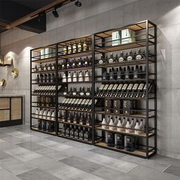 Patio Boutique Bar Cabinet Art Commercial Corner Large Coffee European Luxury Nordic Wine Rack Drink Armadietto Mini Furniture