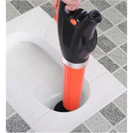 Electric Toilet Plunger Drain Clog Remover Tools Built-in Battery High Pressure Air Toilet Plungers for Bathroom Sinks