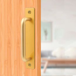 Premium Aluminium Alloy Sliding Door Handle Exquisite Brushed Surface Ideal For Closet Doors Garden Sheds And More