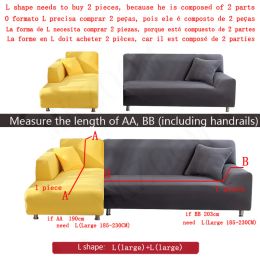 1/2/3/4 seat sofa skirt sofa cover sofa protector stretch slipcover couch cover corver sofa cover
