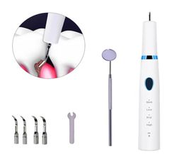 Portable Scaler Dental Ultrasonic Whitening OneButton 3Gear Working without Water Effective Calculus Remover Stains Tartar Scrap7819848