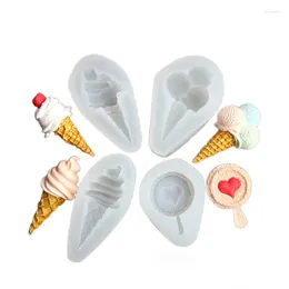 Baking Moulds Silicone Ice Cream Mold Popsicle Molds With DIY Homemade Lolly Cartoon Cute Image Handmade Kitchen Tools