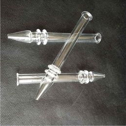 Quartz Rig Stick Nail with 5 Inch Clear Smoking Pipes Filter Tips Tester Straw Tube 12MM OD Glass Water Hookahs Accessories6335942