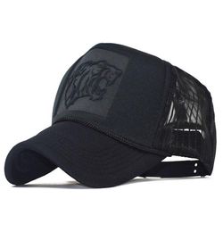 Fashion Pop 3D Printing Tiger Baseball Cap Summer Mesh trucker hats Outdoor Sports Running Biking Casual Snapback Hat15161428081213