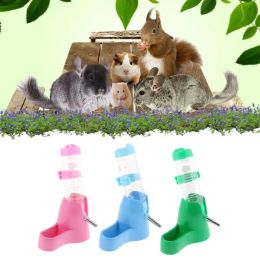 125ml Small Animal Water Dispenser Drinking Bottle with Food Bowl for Hamsters Guinea Pigs Chinchillas Rats Mice Rabbits
