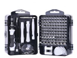 115 in 1 Cell Phone Repairing Tools Bag Disassemble Screwdriver Set Toolkit for Various mobile phones Laptop PC9796844