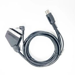 Cables Nickel plated for SEGA Genesis 1 for NEO GEO 3.5mm plug dual channel scart av cable 1.8 meters