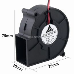 Cooling Gdstime DC 24V 2Pin 7CM 75mm X 30MM 70MM Brushless Cooling Blower Fan 24 Volt