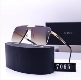 Mens Designer Sunglasses Letters Frame Letter Lunette Sun Glasses for Women Oversized Polarized optimistic global tourist quay Protection Eyeglasses With Box