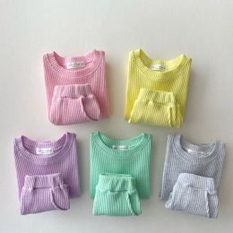 Shorts Infant Summer New Arrival Homerwear Set Baby Girl Fashion Personality Fake Two Tshirts + Cotton Loose Kid Boy Shorts Suit