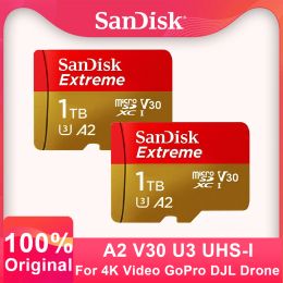 Drones 2 Pcs Sell A2 U3 V30 Extreme Micro Sd Card 1tb 512gb 400gb 256gb 128gb 64gb Memory Card 32gb A1 for 4k60 Frame Dji Drone