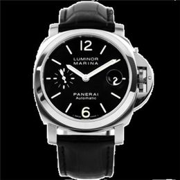 Luxury Watches Paneraiss Luminor Watch Italian Design Peinahai Mens Watch Lumino Series PAM 00048 Automatic Mechanical Diameter 40mm Date Display Famous Watch Rui