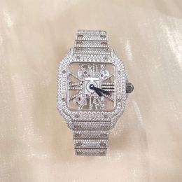 Luxury Looking Fully Watch Iced Out For Men woman Top craftsmanship Unique And Expensive Mosang diamond 1 1 5A Watchs For Hip Hop Industrial luxurious 3653
