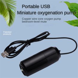 Xiaomi Aquarium Oxygen Air Pump Fish Tank USB Silent Air Compressor Aerator Portable Mini Small Oxygenator Aquarium Accessories
