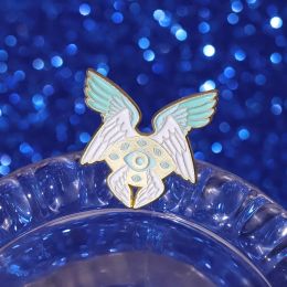 Ophanim Throne Angel Enamel Pin Cool Aesthetic Biblically Accurate Angel Brooch Lapel Backpack Badge Jewelry Gift For Friends