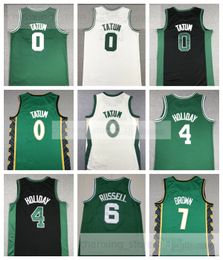 Basketball Jerseys Bill Jayson 0 Tatum Jaylen 7 Brown Jrue 4 Holiday 6 Russell