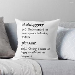 Pillow Skulduggery Pleasant Definition (Black) Throw Cases S For Children