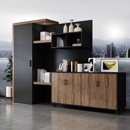 Organizer Stand Filing Cabinet Rangement Modern Nordic Open Office Cupboards Space Accent Meuble De Rangement Storage Furniture