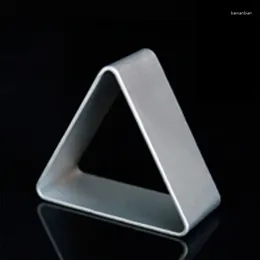 Baking Moulds ! 1pc"Triangle"shape Biscuit Mold Aluminum Fondant Cake Decorative Tools 3D Pastry Cookie Cutter Mould