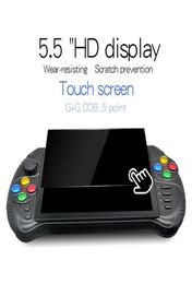 Powkiddy X15 Andriod Handheld Game Console Nostalgic host 55 INCH 1280720 Screen quad core 2G RAM 32G ROM Video Player1070685