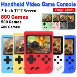 Players Retro Portable Mini Handheld Video Game Console 3 Inch TFT Screen LCD Kids Color Game Player 1020mAh Builtin 400/500/800 Games