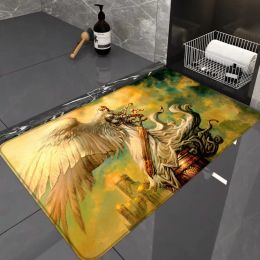 Doormat Entrance Door M-Magic The Gathering Children Room Mat Prayer Rug Carpets Home Custom Bath Mats Bathroom Carpet Rugs Foot