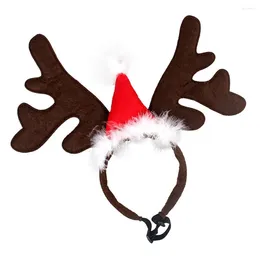 Dog Apparel Pet Reindeer Antlers Headband Christmas Angle Kids Hair Accessories Lovely Hairwear