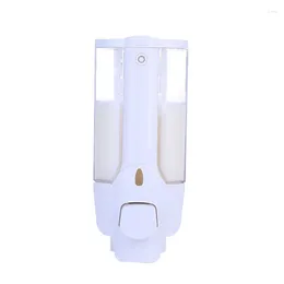 Liquid Soap Dispenser Wall Mounted ABS Single Head With Lock El Shampoo Shower Gel Box Hand Sanitizer Detergent Bottle