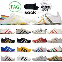 running shoes designer fashion Tiger Mexico 66 indoor youth Canvas platform pink outdoor white japan yellow black chaussures mens blue royal high quality