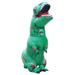 Dinosaur Inflatable Costume Full Body Dinosaur Cosplay Costumes Funny Party Props Halloween Costume Adult Kids Birthday Surprise