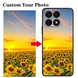 DIY Customised Soft Phone Case For Huawei Honour 90 Lite X8 X6 X6A X8A X7A X9A 4G 5G X5 X6 X7 Magic5 50 Pro Personalised Cover