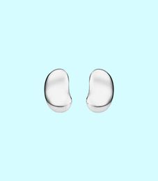T bean Design stud earrings Charm teardrop Love earrings 925 sterlling silver 18k gold plated Jewellery Fashion Classic Luxury Brand2528220