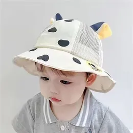 Berets Baby Hat Spring And Summer Boy Girls Cotton Sun Children Cute Animal Soft Girl Unisex Beach Bucket