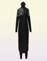 Hijabs Arrival Stylish Muslim Swimwear 3 Piece Long Robe Swimming Suit Muslimah Swimsuit Islamic 2209236727563