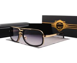 2022 Vintage Sunglasses square Women's Sun glasses Fashion Designer Shades Luxury Golden Frame Sunglasses UV400 Gradient mach one 2123055
