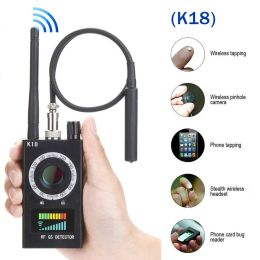 Ferramentas K18 Anti -Sindid Detector Câmera Bug Gadgets FiEtapping Finder GPS Signal Lens RF Rastreador Detectar Anti Câmera Multifuncional