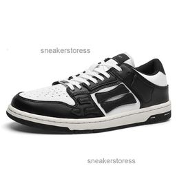 Brand Sneaker Skel Shoes Top Designer Shoe Mens Mi Armyri Bone Chunky High Top Low Black Same White Grey Fashion Casual Sports Board Men Women WDC2